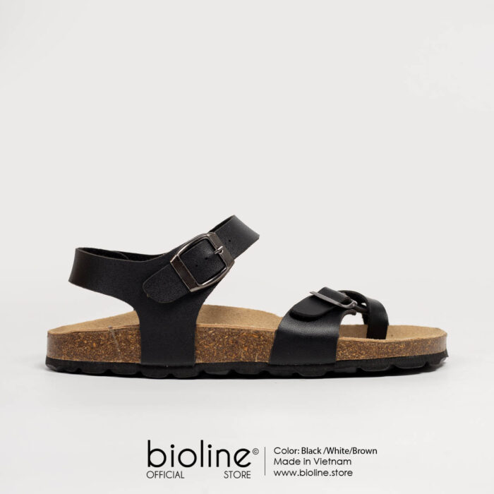 Sandal đế trấu da bò BIRKEN - BIO14