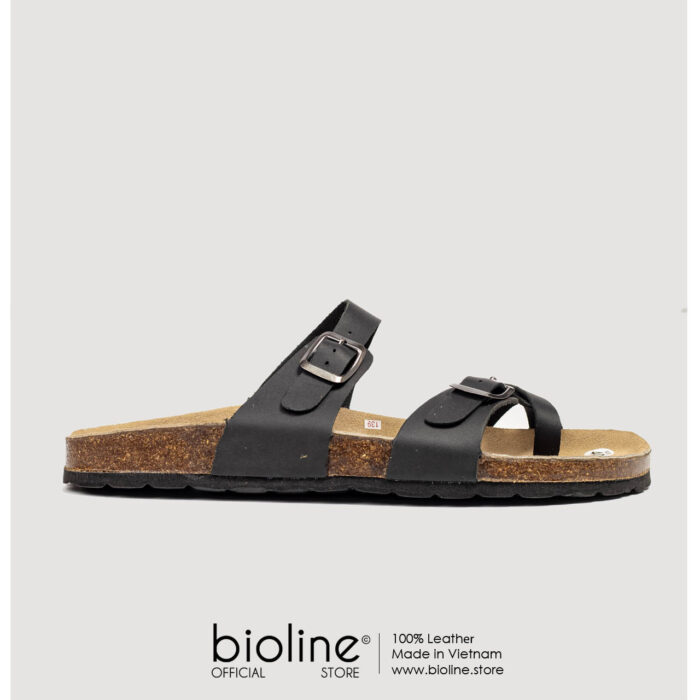 Dép đế trấu da bò BIRKEN - BIO06