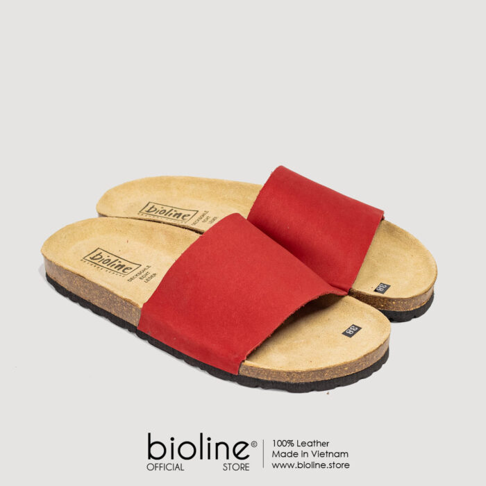 Dép đế trấu da bò BIRKEN - BIO05